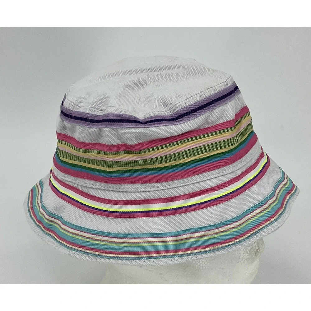 Dorfman Pacific Kindercaps Bucket Hat Cap One Size Multicolor Ribbon